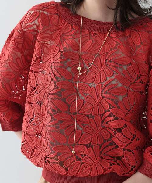 GALLEST（ギャレスト）の「◆ポイントパール調ネックレス（ネックレス・レディース・ゴールド・00）」の7枚目の写真