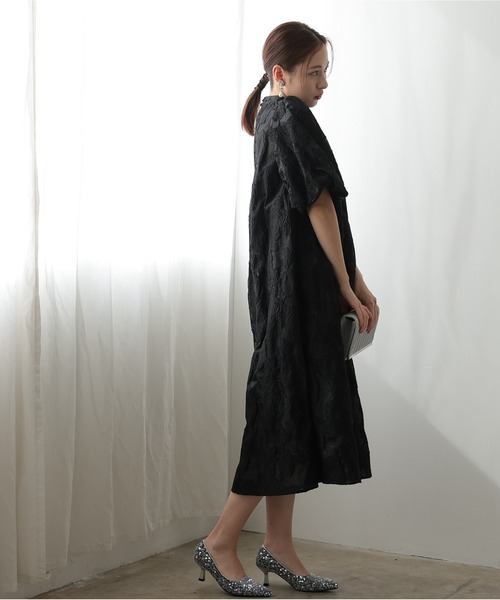 PREFERIR（プレフェリール）の「スパンコール ローヒールパンプス 結婚式 パーティー オケージョン 安心設計仕様 (低反発クッション＆靴底滑り止め）（パンプス・レディース・ブラック/シルバー・23.5㎝/24㎝/24.5㎝/23㎝）」の15枚目の写真