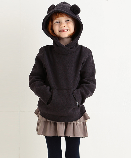 こども ビームス（コドモビームス）の「こども ビームス×TALC / 別注 DANIEL mimi パーカ　 (2～10y)（パーカー・キッズ・ブラック系その他/ブルー・10Y/2Y/8Y/4Y/6Y）」の2枚目の写真