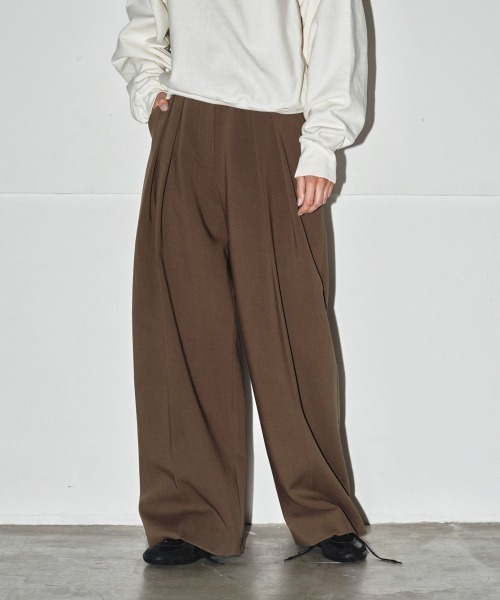 パンツ TODAYFUL bonding wide trousers 38 TODAYFUL(トゥデイフル) / Life's online store（ライフズ