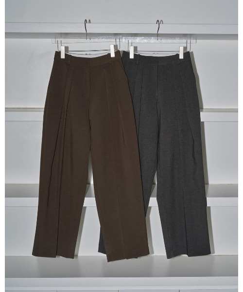 パンツ todayful Wide Twill Trousers TODAYFUL（トゥデイフル）の「【TODAYFUL/トゥデイフル】ボンディング