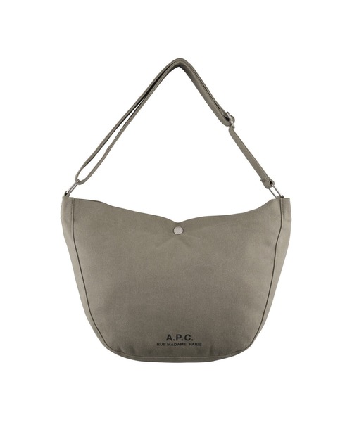 A.P.C.(アーペーセー)の「BESACE JOURNAL 24AH(ショルダーバッグ・メンズ・カーキ/グレー系その他・ONESIZE)」の2枚目の写真