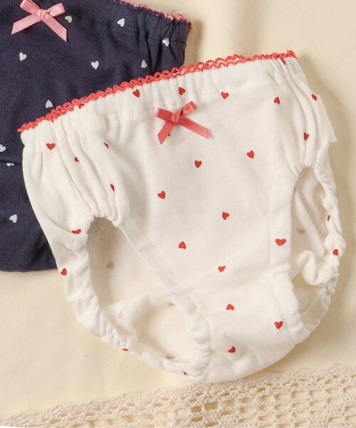 GIRLSハートドットショーツ(ショーツ)|apres les cours GIRLSハートドットショーツ(ショーツ)|apres les cours