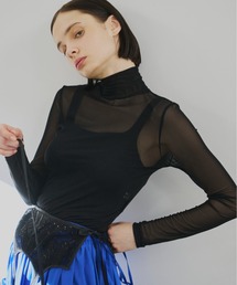 PERNA（ペルナ）の「ハイネックボディスーツ（Tシャツ/カットソー）」