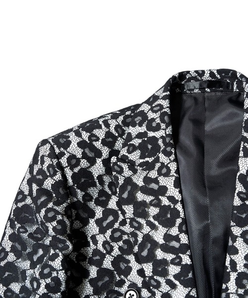 ガラアーベント 16AW ラメレオパードジャガードジャケット L 定価11万円 ガラアーベントのジャケット通販 | GALAABEND ONLINE STORE