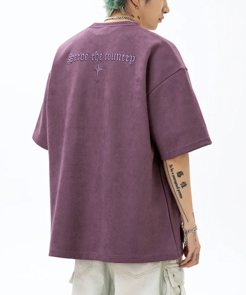sevens(セブンズ)の「【sevens】ストリート刺繍オーバーTシャツ(Tシャツ/カットソー・レディース・ブラック/オフホワイト/パープル・FREE)」の7枚目の写真