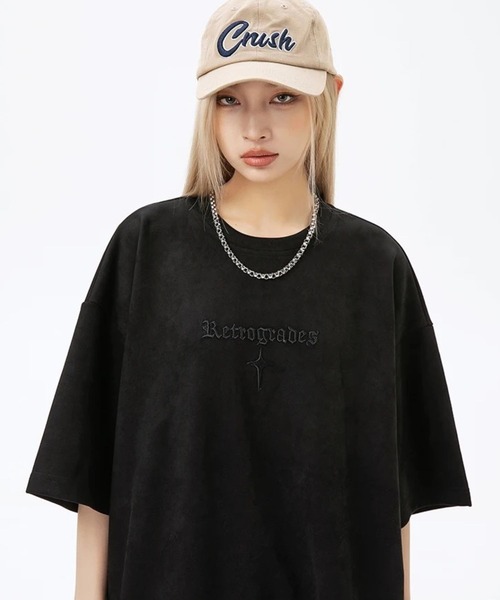 sevens(セブンズ)の「【sevens】ストリート刺繍オーバーTシャツ(Tシャツ/カットソー・レディース・ブラック/オフホワイト/パープル・FREE)」の10枚目の写真