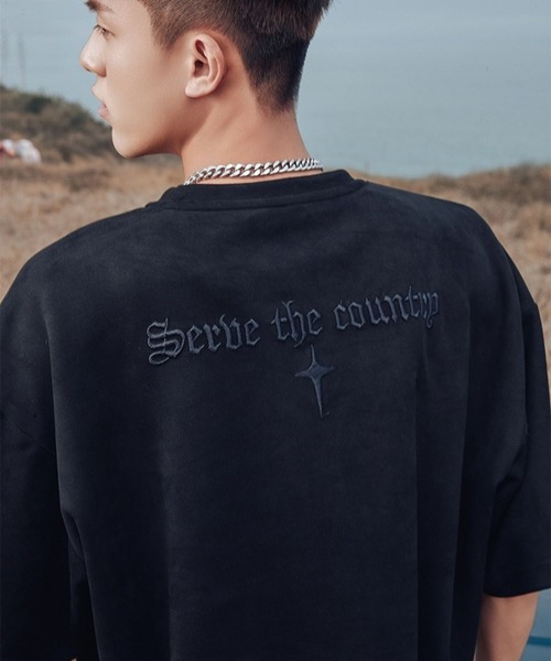sevens(セブンズ)の「【sevens】ストリート刺繍オーバーTシャツ(Tシャツ/カットソー・レディース・ブラック/オフホワイト/パープル・FREE)」の15枚目の写真