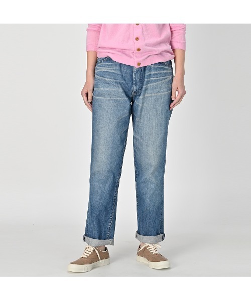 45R（フォーティファイブアール）の「ライ麦デニムのクロスビー5（重）（デニムパンツ・レディース・ブルー系その他/ブルー系その他2・32inch/30inch/31inch/33inch/34inch/36inch）」の19枚目の写真
