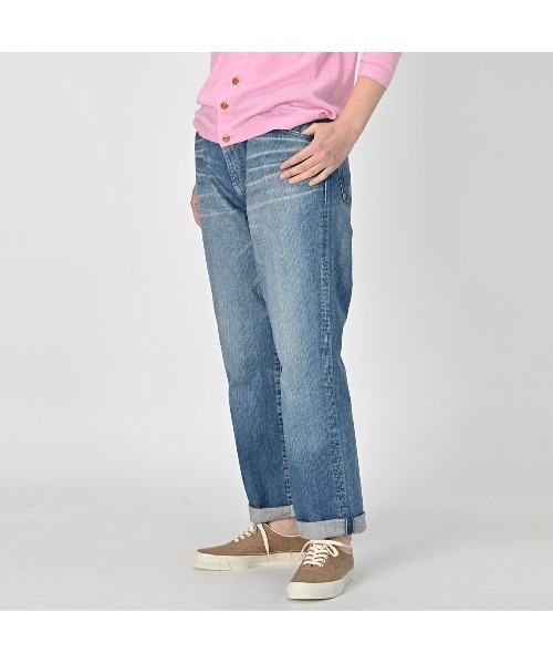 45R（フォーティファイブアール）の「ライ麦デニムのクロスビー5（重）（デニムパンツ・レディース・ブルー系その他/ブルー系その他2・32inch/30inch/31inch/33inch/34inch/36inch）」の18枚目の写真