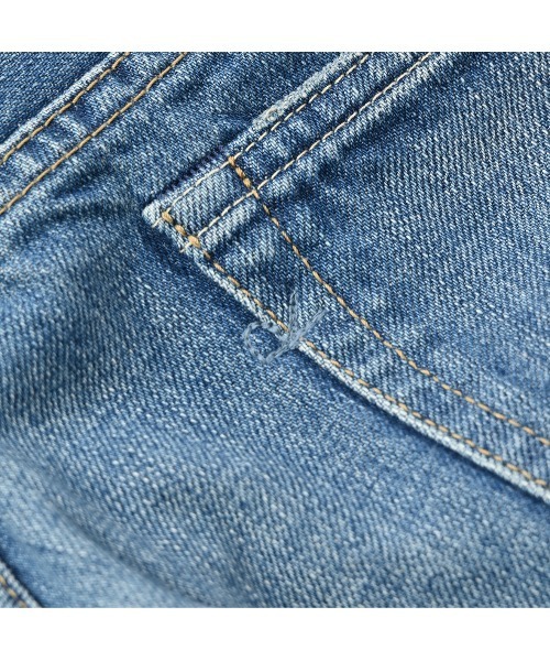 45R（フォーティファイブアール）の「ライ麦デニムのクロスビー5（重）（デニムパンツ・レディース・ブルー系その他/ブルー系その他2・32inch/30inch/31inch/33inch/34inch/36inch）」の4枚目の写真