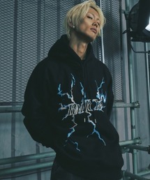A'GEM/9 × .kom 『ROMANTIC CROWN/ロマンティック クラウン』THUNDER LOGO HOODIE/サンダーロゴパーカー