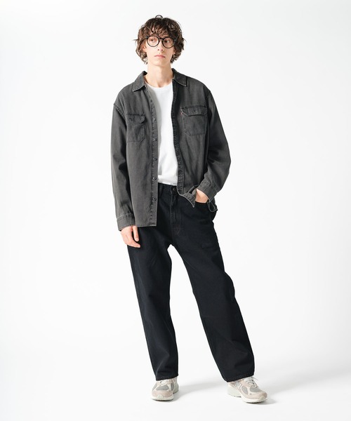 【希少】Levi’s SKATE BAGGY BLACK W32【入手困難】 リーバイス LEVI'S LEVI'S(R) SKATE SUPER BAGGY ブラック OUT