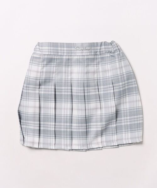 PINKHUNT(ピンクハント)の「PINKHUNT ピンクハント プリーツスカート 0001K 小学生女の子 服(スカート・キッズ・パープル/レッド/アッシュグレー/ベビーピンク/グリーン/ブルー・120cm/130cm/140cm/150cm/160cm)」の8枚目の写真