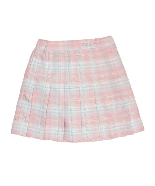 PINKHUNT(ピンクハント)の「PINKHUNT ピンクハント プリーツスカート 0001K 小学生女の子 服(スカート・キッズ・パープル/レッド/アッシュグレー/ベビーピンク/グリーン/ブルー・120cm/130cm/140cm/150cm/160cm)」の12枚目の写真
