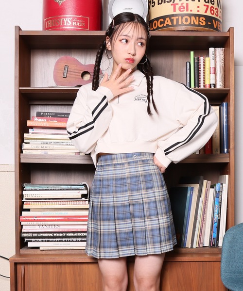 PINKHUNT(ピンクハント)の「PINKHUNT ピンクハント プリーツスカート 0001K 小学生女の子 服(スカート・キッズ・パープル/レッド/アッシュグレー/ベビーピンク/グリーン/ブルー・120cm/130cm/140cm/150cm/160cm)」の17枚目の写真