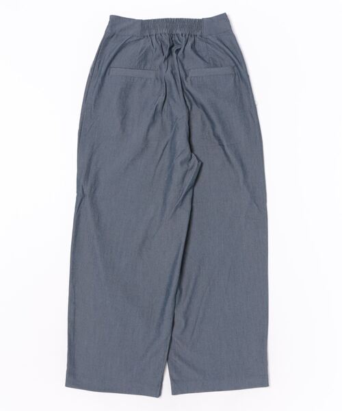 STYLEBLOCK（スタイルブロック）の「デニムライクタックパンツ（デニムパンツ・レディース・ネイビー/ブルー/サックスブルー・M）」の8枚目の写真