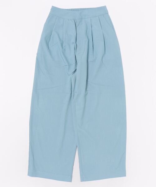 STYLEBLOCK（スタイルブロック）の「デニムライクタックパンツ（デニムパンツ・レディース・ネイビー/ブルー/サックスブルー・M）」の7枚目の写真