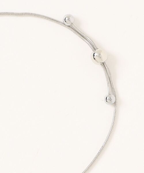 flower(フラワー)の「リボンチャームネックレス(ネックレス・レディース・ゴールド/シルバー・FREE)」の13枚目の写真