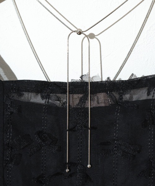 flower(フラワー)の「リボンチャームネックレス(ネックレス・レディース・ゴールド/シルバー・FREE)」の10枚目の写真