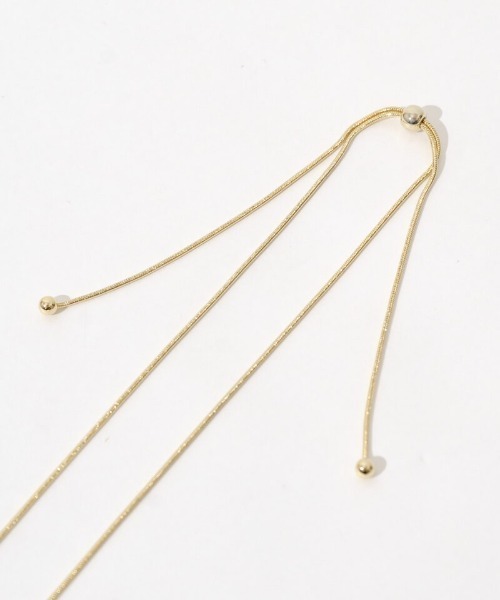 flower(フラワー)の「リボンチャームネックレス(ネックレス・レディース・ゴールド/シルバー・FREE)」の15枚目の写真