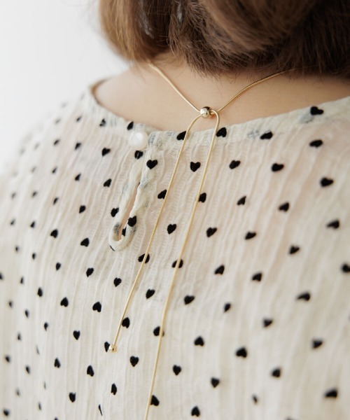 flower(フラワー)の「リボンチャームネックレス(ネックレス・レディース・ゴールド/シルバー・FREE)」の22枚目の写真