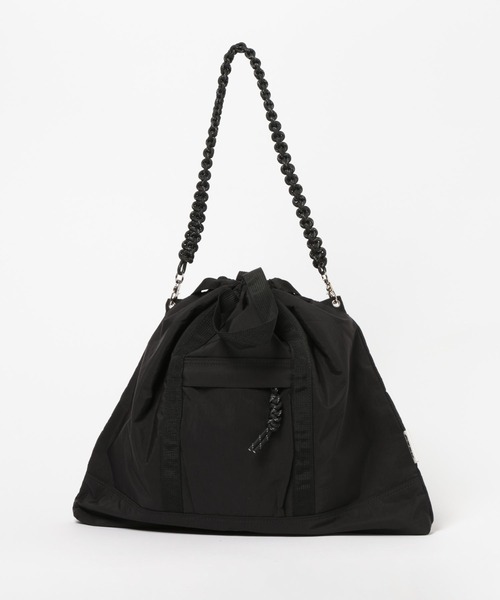 Anui（アニュイ）の「【UNISEX/CONTROL FREAK】ナイロン3WAYスクエアトートBAG（トートバッグ・レディース・ブラック・FREE）」の2枚目の写真