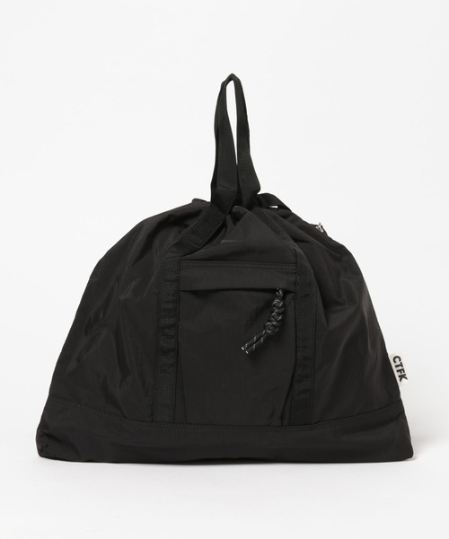 Anui（アニュイ）の「【UNISEX/CONTROL FREAK】ナイロン3WAYスクエアトートBAG（トートバッグ・レディース・ブラック・FREE）」の8枚目の写真