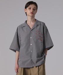 SHEERSUCKER CHECK SHIRT / シアサッカーチェックシャツ