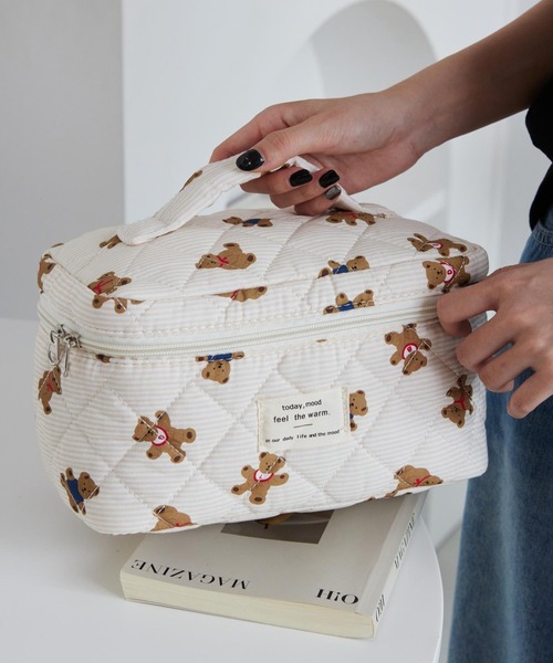 化粧ポーチ　大容量　トラベル　メイクポーチ　ノベルティ Pochi Pouch ポーチ Pouch/大容量 大きめ メイクポーチ トラベル