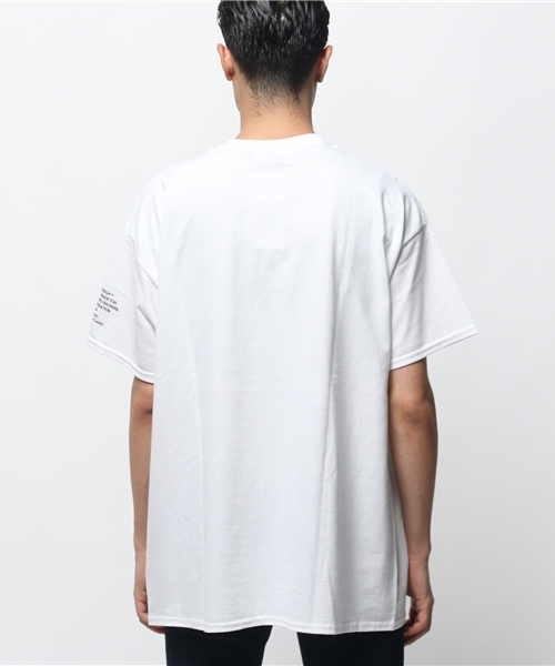 MYE-DO'(マイ・ドゥ)の「GD Tシャツ ”STARS AND STRIPES”(Tシャツ/カットソー・メンズ・ブラック×ブラック/ホワイト×ブラック/ブラック×ホワイト/ネイビー/グレー/ホワイト×ホワイト/イエロー・LARGE/X-LARGE/SMALL/MEDIUM)」の10枚目の写真