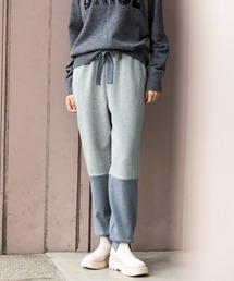 Munich | フレンチテリー×ニットジャージドッキングスウェットパンツ(スウェットパンツ)