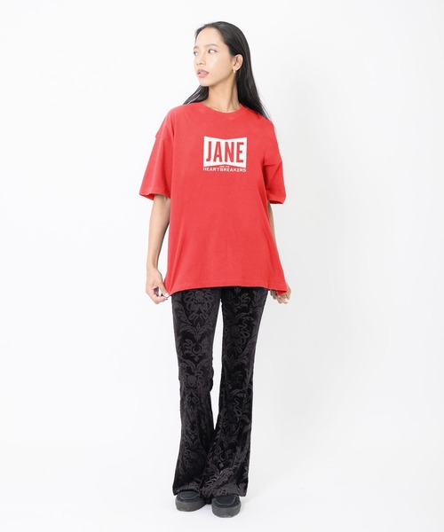 JANE & THE HEARTBREAKERS（ジェーンアンドザハートブレイカーズ）の「S/S PRINTED T-SHIRT "JANE SAYS #1"（Tシャツ/カットソー・メンズ・レッド・XS/M/L/XL）」の2枚目の写真