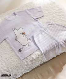 【MOOMIN × une nana cool 】なめらかふわふわプルオーバー&ハーフパンツセット