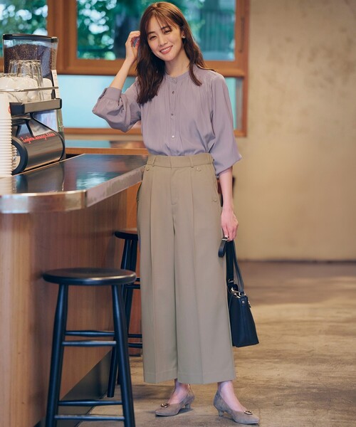 grove(グローブ)の「◆2WAYストレッチワイドパンツ(その他パンツ・レディース・ベージュ/グレー/ブラック/ブラウン系その他・01/02/03/04/05)」の14枚目の写真