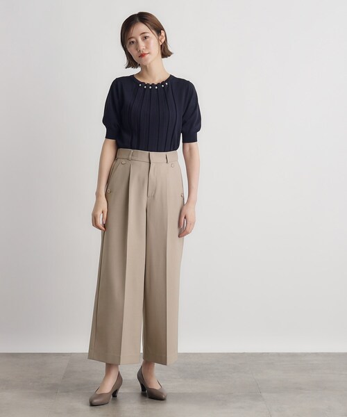 grove(グローブ)の「◆2WAYストレッチワイドパンツ(その他パンツ・レディース・ベージュ/グレー/ブラック/ブラウン系その他・01/02/03/04/05)」の16枚目の写真