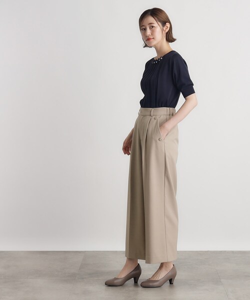 grove(グローブ)の「◆2WAYストレッチワイドパンツ(その他パンツ・レディース・ベージュ/グレー/ブラック/ブラウン系その他・01/02/03/04/05)」の17枚目の写真