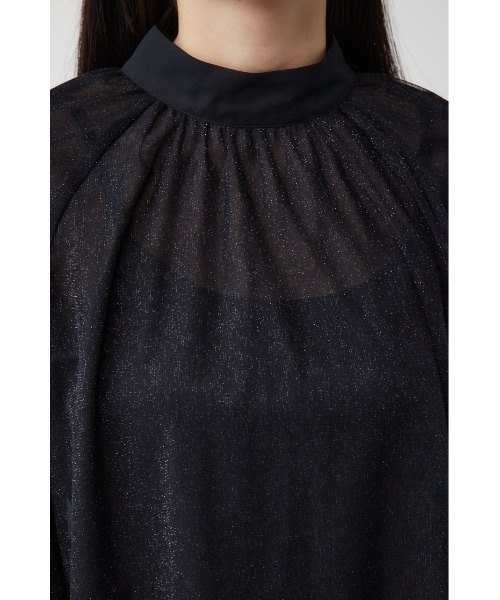 AZUL by moussy(アズールバイマウジー)の「チュールレイヤードブラウス(シャツ/ブラウス・レディース・ダークグリーン/ブラック/アイボリー・FREE)」の22枚目の写真