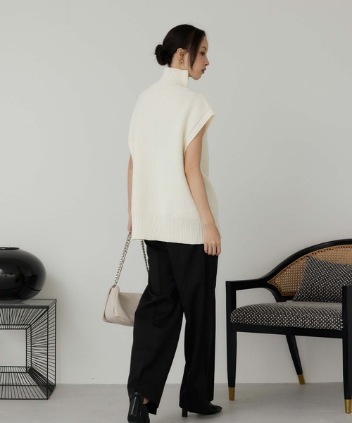 Edit Sheen（エディットシーン）の「ツータックワイドパンツ（その他パンツ・レディース・ブラウン/ブラック/グレー・L/M/S）」の7枚目の写真