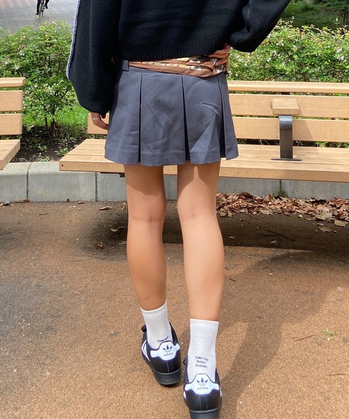 Dickies（ディッキーズ）の「Dickies/ディッキーズ プリーツスカート 80763900（スカート・レディース・ベージュ/チャコール/ブラック・S/M）」の11枚目の写真