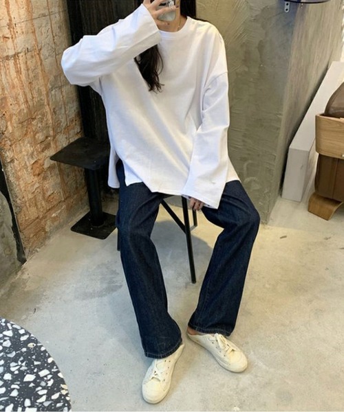 INASTUDIOS(イーナストゥディオス)の「トップス レディース(Tシャツ/カットソー・レディース・ピンク/ホワイト/ブラック・MEDIUM/LARGE/X-LARGE)」の10枚目の写真