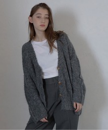 【MINERTE】alpaca yarn knit cardigan / アルパカヤーンカーディガン