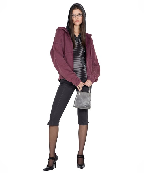 SCULPTOR（スカルプター）の「Bad Seed Washed Hoodie Zip-Up/バット