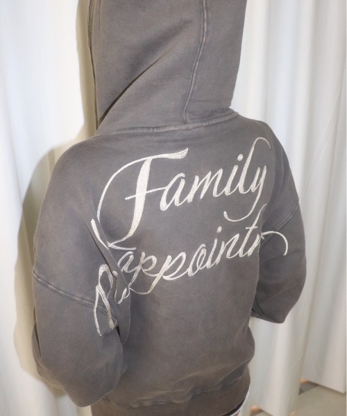 SCULPTOR（スカルプター）の「Bad Seed Washed Hoodie Zip-Up/バット