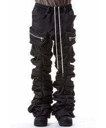 ROYAL FLASH | A.F ARTEFACT/エーエフ・アーティファクト/Twill Monster Tuck Flare Baggy Pants(その他パンツ)