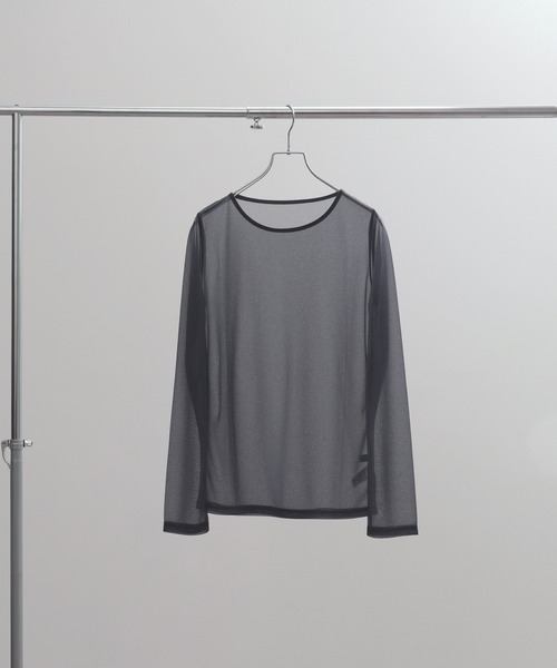 NOGLE(ノグル)の「【NOGLE/ノグル】アソートシアートップス(Tシャツ/カットソー・レディース・グレイッシュベージュ/アイボリー/ブルーグレー/ブラック/ブラウン/アイボリー系/ブラウン系・FREE)」の18枚目の写真