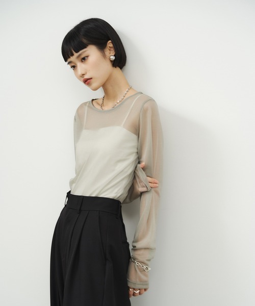 tシャツ ラメシアーカットソー レディース ラメシアーカットソー | Tシャツ・カットソー | Noela OFFICIAL