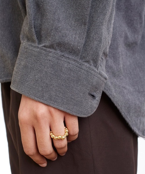 Fauvirame(フォーヴィレイム)の「【Fauvirame】Waterdrops Ring(リング・レディース・ゴールド・10号)」の5枚目の写真