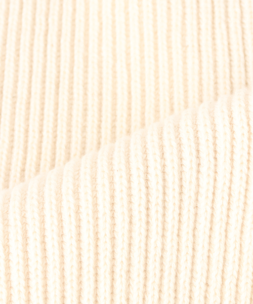 JOURNAL STANDARD（ジャーナルスタンダード）の「UNDYED / アンダイド リブストール（ストール/ショール・メンズ・ブラウン/アイボリー・FREE）」の3枚目の写真