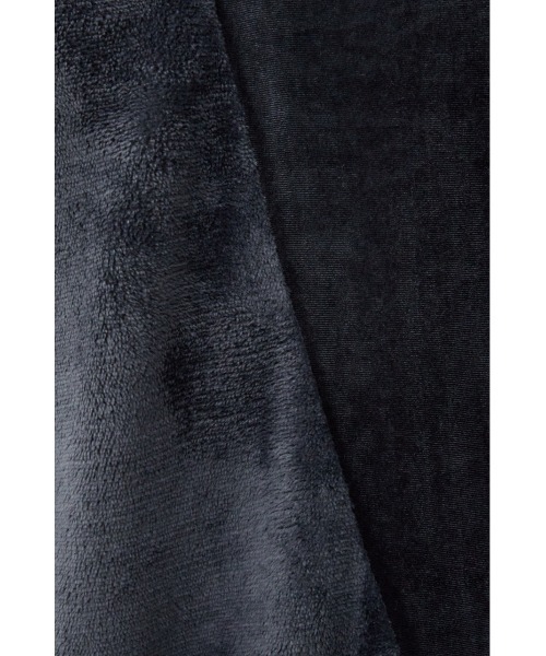 AZUL by moussy（アズールバイマウジー）の「ファーパイルベロアドッキングトップス（Tシャツ/カットソー・メンズ・ブラック/ブルー系その他3/オフホワイト/ブラック系その他/グレー・FREE）」の17枚目の写真
